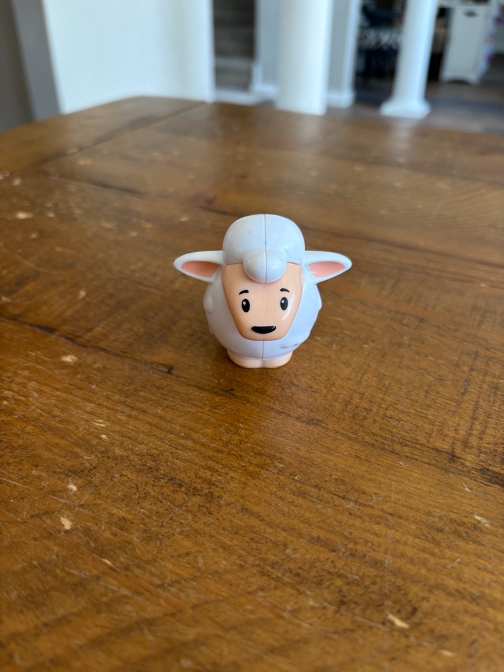 Fisher Price Little People white sheep as is